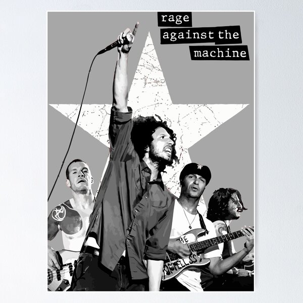 baikdia rage against the machine band bersedih Poster RB0812 product Offical rageagainstthemachine Merch