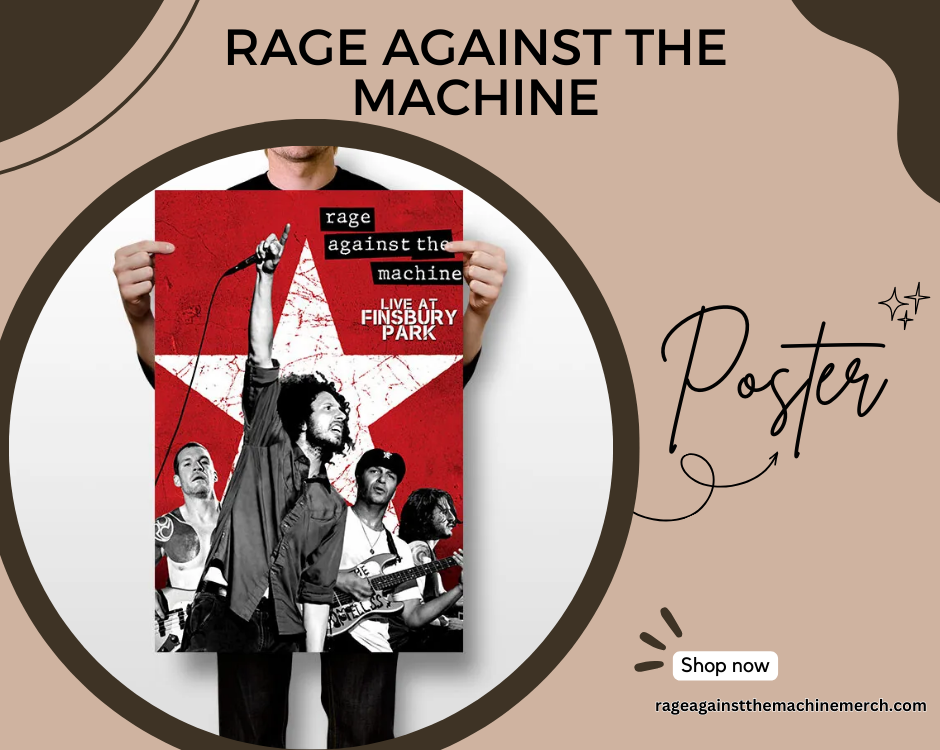 no edit rageagainstthemachine Poster - Rage Against the Machine Store
