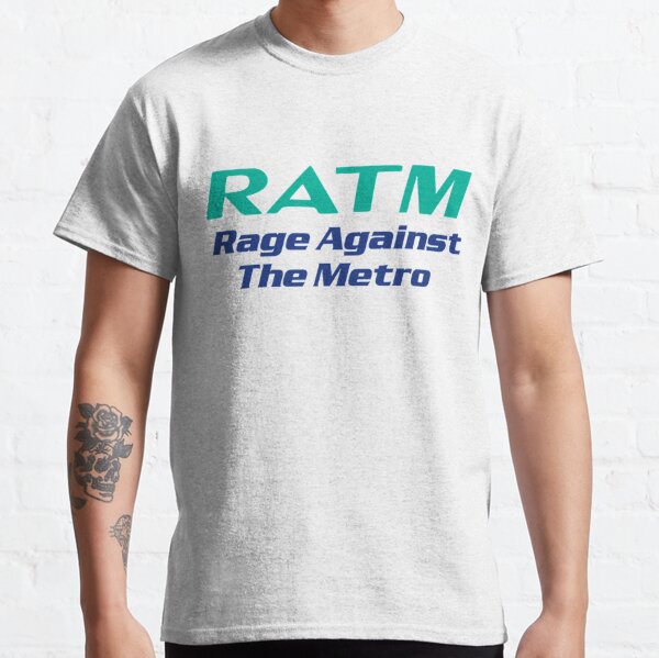 Gift Ratm Rage Against The Metro Men Women   Classic T-Shirt RB0812 product Offical rageagainstthemachine Merch