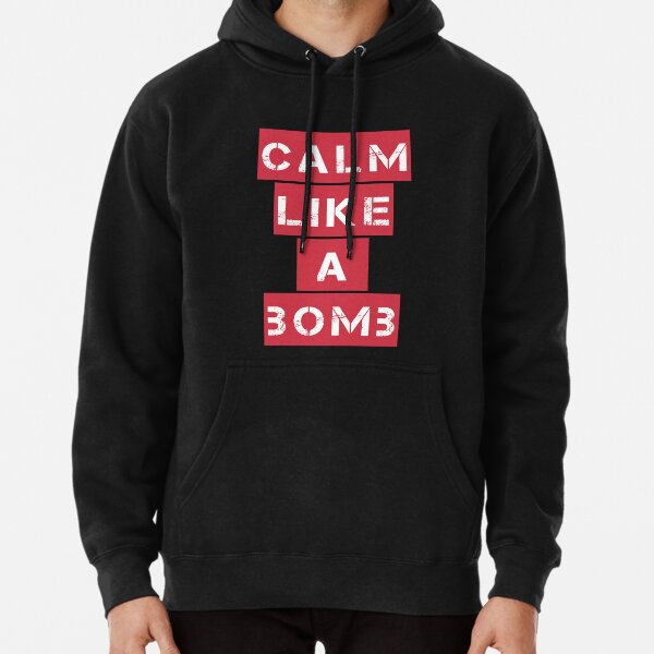 CALM LIKE A BOMB Pullover Hoodie RB0812 product Offical rageagainstthemachine Merch
