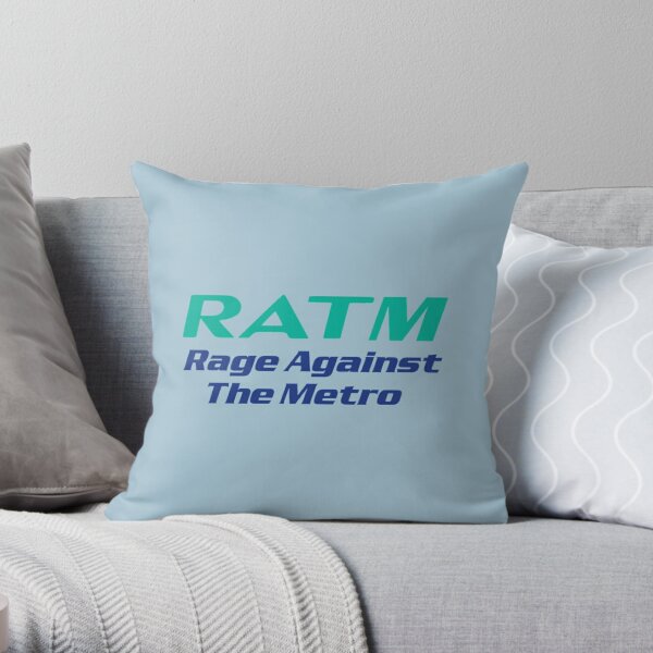 Gift Ratm Rage Against The Metro Men Women   Throw Pillow RB0812 product Offical rageagainstthemachine Merch