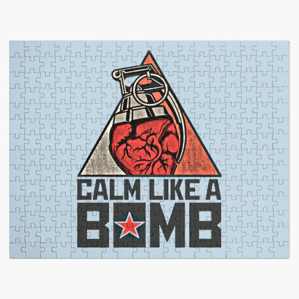 Calm Like a Bomb   Jigsaw Puzzle RB0812 product Offical rageagainstthemachine Merch